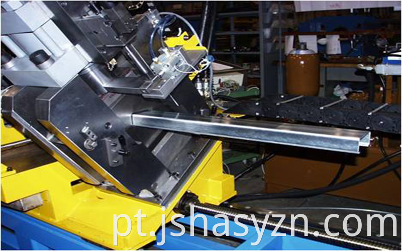 Shelf column cold bending equipment